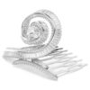 Agrafă de păr Ariana Grande X Swarovski cu tăietură baguette, albă, placată cu rodiu Agrafă de păr Ariana Grande X Swarovski cu tăietură baguette, albă, placată cu rodiu