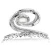 Agrafă de păr Ariana Grande X Swarovski cu tăietură baguette, albă, placată cu rodiu Agrafă de păr Ariana Grande X Swarovski cu tăietură baguette, albă, placată cu rodiu