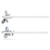 Ariana Grande X Swarovski – Agrafe de păr cu tăieturi mixte, libelulă, floare, multicolor, placate cu rodiu Ariana Grande X Swarovski – Agrafe de păr cu tăieturi mixte, libelulă, floare, multicolor, placate cu rodiu