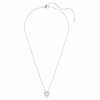 Ariana Grande X Swarovski Pandantiv cu perlă de cristal, tăietură rotundă, floare, alb, placat cu rodiu Ariana Grande X Swarovski Pandantiv cu perlă de cristal, tăietură rotundă, floare, alb, placat cu rodiu