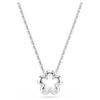 Ariana Grande X Swarovski Pandantiv cu perlă de cristal, tăietură rotundă, floare, alb, placat cu rodiu Ariana Grande X Swarovski Pandantiv cu perlă de cristal, tăietură rotundă, floare, alb, placat cu rodiu