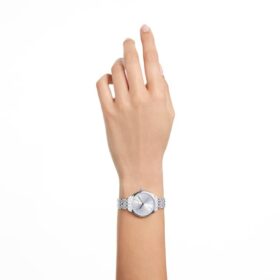 Attract Swiss Made, brățară metalică, nuanță argintie, oțel inoxidabil