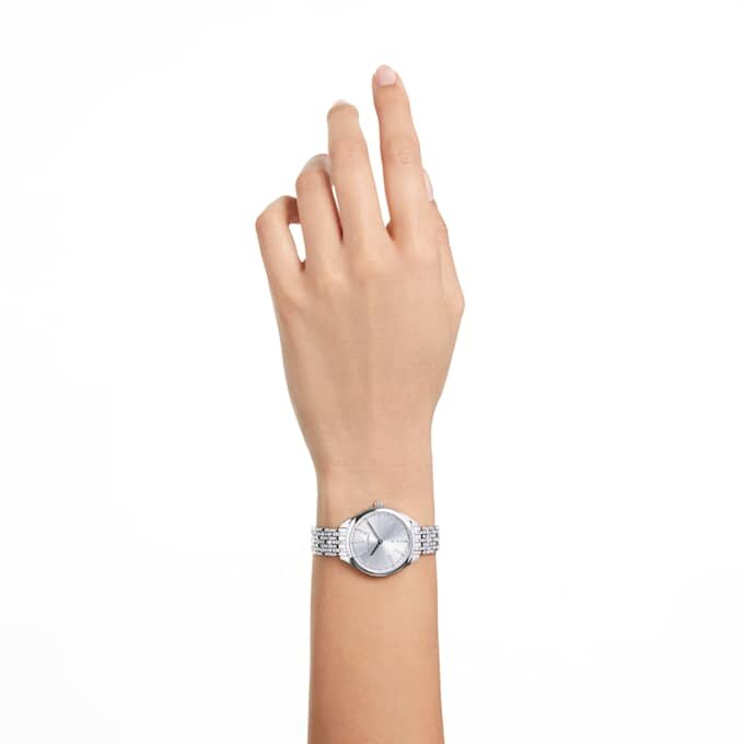 Attract Swiss Made, brățară metalică, nuanță argintie, oțel inoxidabil Attract Swiss Made, brățară metalică, nuanță argintie, oțel inoxidabil