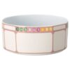 Bol Idyllia din porțelan, cu motiv imprimat „Crystal”, culoare Citron, mare, multicolor Bol Idyllia din porțelan, cu motiv imprimat „Crystal”, culoare Citron, mare, multicolor