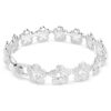 Brățară Ariana Grande X Swarovski cu cristale rotunde, flori, albă, placată cu rodiu Brățară Ariana Grande X Swarovski cu cristale rotunde, flori, albă, placată cu rodiu