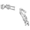 Brățară Ariana Grande X Swarovski cu tăieturi mixte, inimioare, albă, placată cu rodiu Brățară Ariana Grande X Swarovski cu tăieturi mixte, inimioare, albă, placată cu rodiu