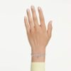 Brățară Ariana Grande X Swarovski cu tăieturi mixte, multicoloră, placată cu rodiu Brățară Ariana Grande X Swarovski cu tăieturi mixte, multicoloră, placată cu rodiu