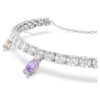 Brățară Ariana Grande X Swarovski cu tăieturi mixte, multicoloră, placată cu rodiu Brățară Ariana Grande X Swarovski cu tăieturi mixte, multicoloră, placată cu rodiu