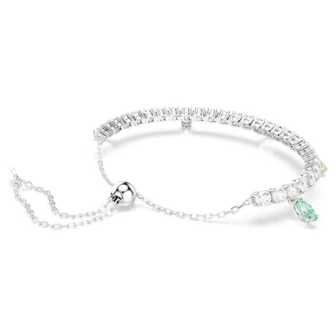 Brățară Ariana Grande X Swarovski cu tăieturi mixte, multicoloră, placată cu rodiu Brățară Ariana Grande X Swarovski cu tăieturi mixte, multicoloră, placată cu rodiu
