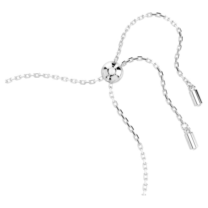 Brățară cu piatră zodiacală, tăietură pătrată, iunie, roz, placată cu rodiu Brățară cu piatră zodiacală, tăietură pătrată, iunie, roz, placată cu rodiu