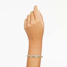 Brățară Dextera cu închidere magnetică, albă, placată în nuanță aurie Brățară Dextera cu închidere magnetică, albă, placată în nuanță aurie