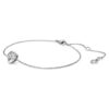 Brățară Eternity cu diamante create în laborator, 0,5 carate în total, în formă de inimă, argint sterling Brățară Eternity cu diamante create în laborator, 0,5 carate în total, în formă de inimă, argint sterling