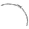 Brățară Eternity Tennis cu diamante create în laborator, 1,5 Ct Tw, formă rotundă, aur alb de 14K Brățară Eternity Tennis cu diamante create în laborator, 1,5 Ct Tw, formă rotundă, aur alb de 14K