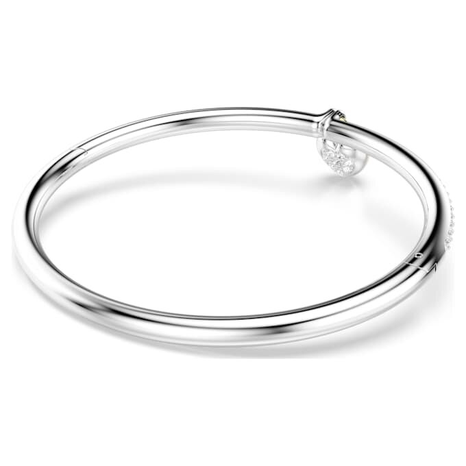 Brățară Idyllia cu tăieturi mixte, inimă, roz, finisaj metalic mixt Brățară Idyllia cu tăieturi mixte, inimă, roz, finisaj metalic mixt