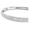 Brățară Sublima Snow Pavé, albă, placată cu rodiu Brățară Sublima Snow Pavé, albă, placată cu rodiu