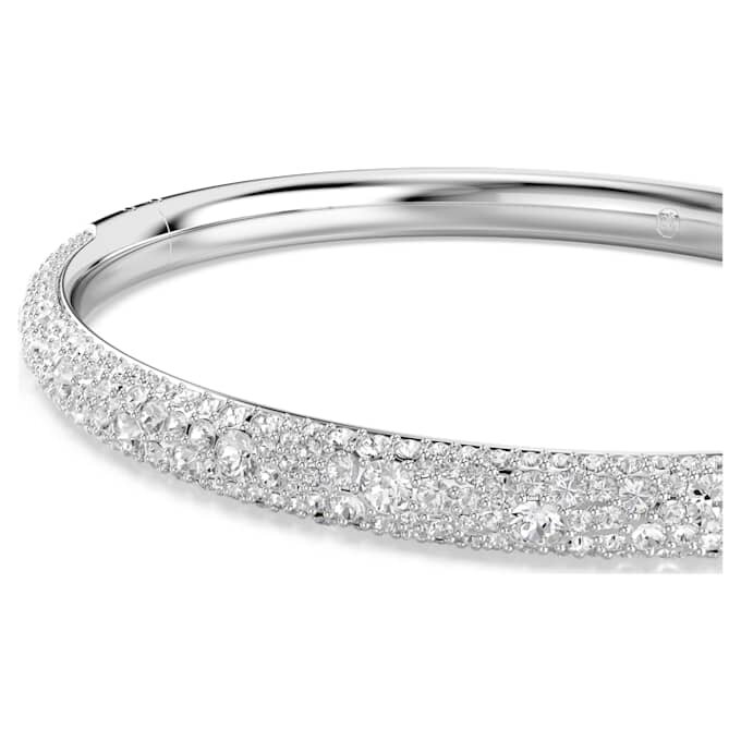 Brățară Sublima Snow Pavé, albă, placată cu rodiu Brățară Sublima Snow Pavé, albă, placată cu rodiu