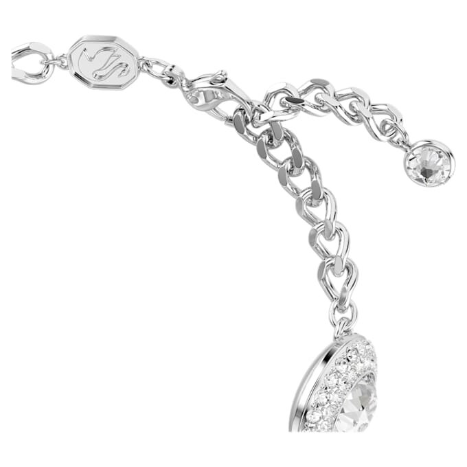 Brățară Una Angelic Albă, placată cu rodiu Brățară Una Angelic Albă, placată cu rodiu
