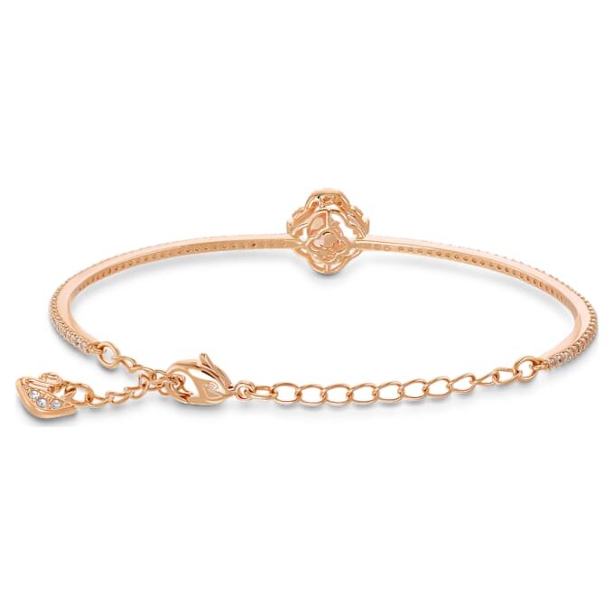 Brățară Una Clover, roz, placată cu aur roz Brățară Una Clover, roz, placată cu aur roz