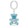 Breloc ursuleț Teddy, albastru, placat cu rodiu Breloc ursuleț Teddy, albastru, placat cu rodiu