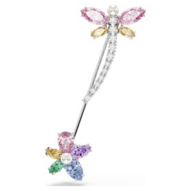 Broșă Ariana Grande X Swarovski cu tăieturi mixte, libelulă, multicoloră, placată cu rodiu Broșă Ariana Grande X Swarovski cu tăieturi mixte, libelulă, multicoloră, placată cu rodiu
