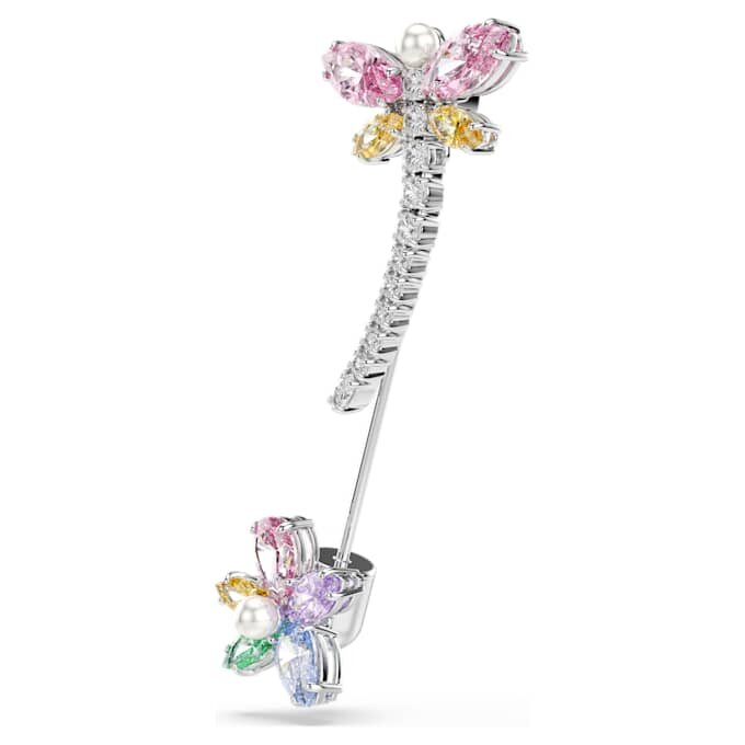 Broșă Ariana Grande X Swarovski cu tăieturi mixte, libelulă, multicoloră, placată cu rodiu Broșă Ariana Grande X Swarovski cu tăieturi mixte, libelulă, multicoloră, placată cu rodiu
