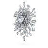 Broșă Galaxy cu diamante create în laborator, 15,71 carate în total, forme mixte, aur alb de 18K Broșă Galaxy cu diamante create în laborator, 15,71 carate în total, forme mixte, aur alb de 18K