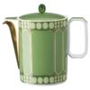 Cafetieră Signum din porțelan, verde Cafetieră Signum din porțelan, verde