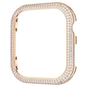 Carcasă strălucitoare pentru Apple Watch® Seria 7, 41 mm, nuanță de aur roz