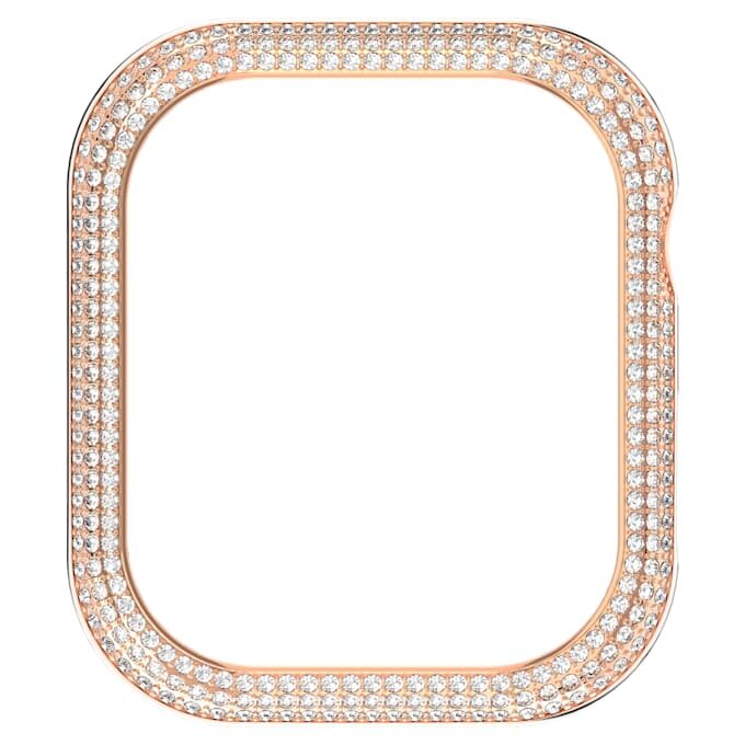 Carcasă strălucitoare pentru Apple Watch® Seria 7, 41 mm, nuanță de aur roz Carcasă strălucitoare pentru Apple Watch® Seria 7, 41 mm, nuanță de aur roz