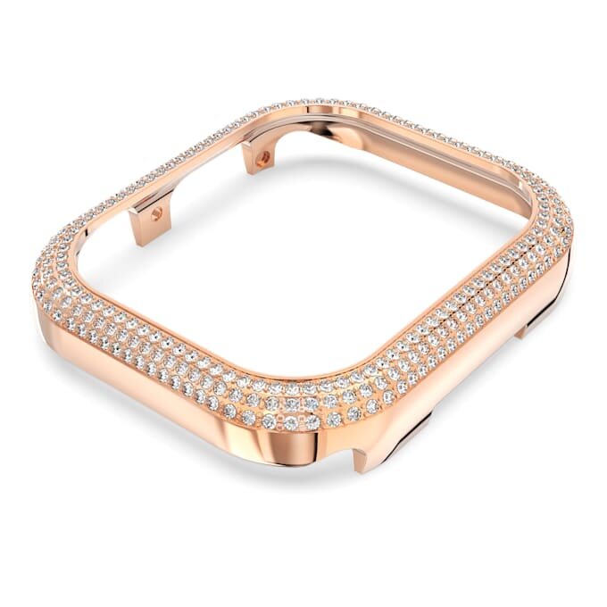 Carcasă strălucitoare pentru Apple Watch® Seria 7, 41 mm, nuanță de aur roz Carcasă strălucitoare pentru Apple Watch® Seria 7, 41 mm, nuanță de aur roz
