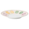 Ceașcă de espresso Idyllia cu farfurioară, porțelan, motiv imprimat cu cristale, citron, multicolor Ceașcă de espresso Idyllia cu farfurioară, porțelan, motiv imprimat cu cristale, citron, multicolor