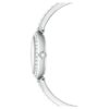 Ceas-brățară Matrix Pearl, fabricat în Elveția, brățară cu cristale, alb, oțel inoxidabil Ceas-brățară Matrix Pearl, fabricat în Elveția, brățară cu cristale, alb, oțel inoxidabil
