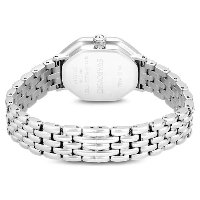 Ceas Dextera Octagon fabricat în Elveția, brățară metalică, nuanță argintie, oțel inoxidabil Ceas Dextera Octagon fabricat în Elveția, brățară metalică, nuanță argintie, oțel inoxidabil