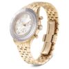 Ceas Octea Chrono fabricat în Elveția, brățară metalică, nuanță aurie, finisaj auriu-șampanie Ceas Octea Chrono fabricat în Elveția, brățară metalică, nuanță aurie, finisaj auriu-șampanie
