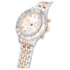Ceas Octea Chrono fabricat în Elveția, brățară metalică, nuanță de aur roz, finisaj din metale mixte Ceas Octea Chrono fabricat în Elveția, brățară metalică, nuanță de aur roz, finisaj din metale mixte