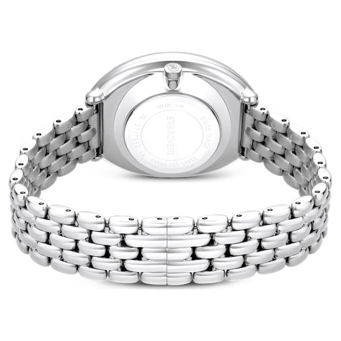 Ceas oval Imber fabricat în Elveția, brățară metalică, nuanță argintie, oțel inoxidabil Ceas oval Imber fabricat în Elveția, brățară metalică, nuanță argintie, oțel inoxidabil