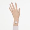 Ceasuri Matrix Pearl, fabricate în Elveția, brățări cu cristale, alb, finisaj auriu roz Ceasuri Matrix Pearl, fabricate în Elveția, brățări cu cristale, alb, finisaj auriu roz