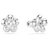 Cercei cu capse Ariana Grande X Swarovski cu perle de cristal, tăietură rotundă, formă de floare, albi, placat cu rodiu Cercei cu capse Ariana Grande X Swarovski cu perle de cristal, tăietură rotundă, formă de floare, albi, placat cu rodiu
