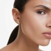 Cercei cu diamante create în laborator 0,5 Ct Tw, simpli, formă rotundă, aur alb de 14K Cercei cu diamante create în laborator 0,5 Ct Tw, simpli, formă rotundă, aur alb de 14K