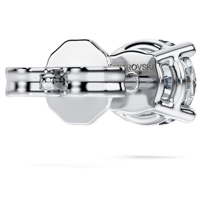 Cercei cu diamante create în laborator 0,5 Ct Tw, simpli, formă rotundă, aur alb de 14K Cercei cu diamante create în laborator 0,5 Ct Tw, simpli, formă rotundă, aur alb de 14K