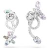 Cercei cu pandantiv Ariana Grande X Swarovski cu montură tip „ear jacket”, tăieturi mixte, libelulă, floare, multicolor, placat cu rodiu Cercei cu pandantiv Ariana Grande X Swarovski cu montură tip „ear jacket”, tăieturi mixte, libelulă, floare, multicolor, placat cu rodiu