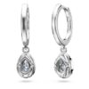 Cercei Eternity Drop cu diamante create în laborator, 1,25 carate în total, formă de pară, aur alb de 14K Cercei Eternity Drop cu diamante create în laborator, 1,25 carate în total, formă de pară, aur alb de 14K