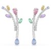 Cercei lungi Ariana Grande X Swarovski cu tăieturi mixte, multicolori, placati cu rodiu Cercei lungi Ariana Grande X Swarovski cu tăieturi mixte, multicolori, placati cu rodiu