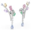 Cercei lungi Ariana Grande X Swarovski cu tăieturi mixte, multicolori, placati cu rodiu Cercei lungi Ariana Grande X Swarovski cu tăieturi mixte, multicolori, placati cu rodiu