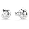 Cercei Matrix cu perle de cristal, albi, placati cu rodiu Cercei Matrix cu perle de cristal, albi, placati cu rodiu
