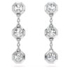 Cercei octogonali cu diamante create în laborator, 0,6 carate în total, formă rotundă, argint sterling Cercei octogonali cu diamante create în laborator, 0,6 carate în total, formă rotundă, argint sterling