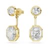Cercei octogonali cu diamante create în laborator, 7,70 Ct în total, forme mixte, aur galben de 18K Cercei octogonali cu diamante create în laborator, 7,70 Ct în total, forme mixte, aur galben de 18K