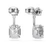 Cercei octogonali cu diamante create în laborator, 9,65 Ct în total, forme mixte, aur alb de 18K Cercei octogonali cu diamante create în laborator, 9,65 Ct în total, forme mixte, aur alb de 18K