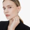 Inel Eternity Band cu diamante create în laborator, 0,4 ct în total, formă rotundă, argint sterling Inel Eternity Band cu diamante create în laborator, 0,4 ct în total, formă rotundă, argint sterling