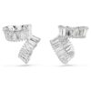 Cercei tip ear cuff Ariana Grande X Swarovski cu tăietură baguette, albi, placati cu rodiu Cercei tip ear cuff Ariana Grande X Swarovski cu tăietură baguette, albi, placati cu rodiu